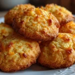Freshly prepared Orange Clove Cookies close-up