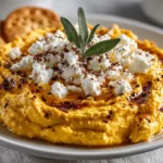 Homemade Pumpkin Whipped Feta Dip